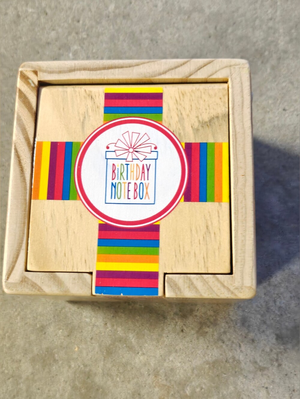 The Birthday Note Box by Star Kids Company